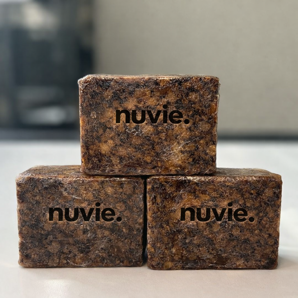 Raw African Black Soap